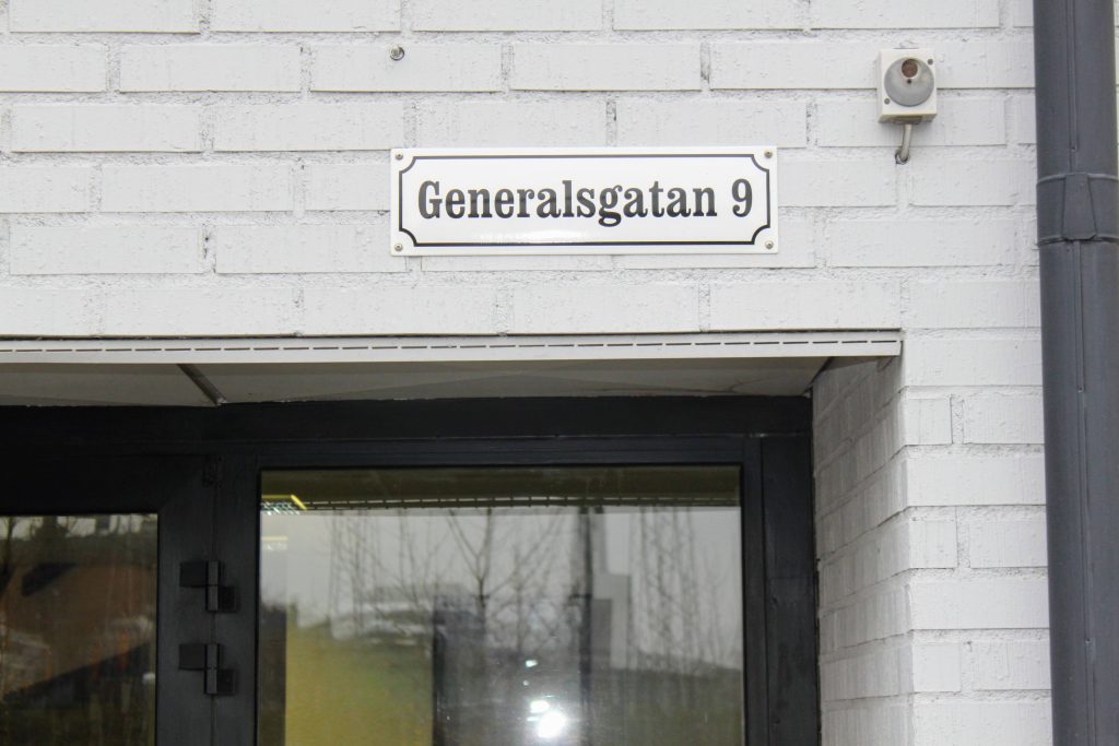 Kontorsbyggnaden på Generalsgatan 9 i Tornby